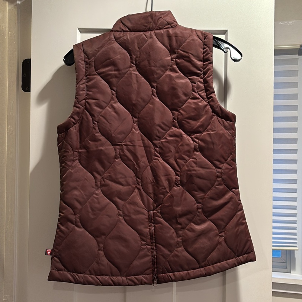 NWOT Dover Saddlery XS brown vest - Picture 6 of 6